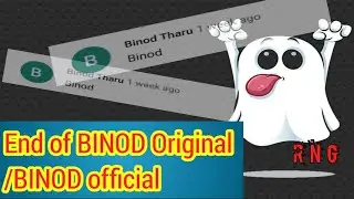 Binod??? को the end।।//Roast on BINOD Tharu /the Final chapter in  nepali (Bharatiya)