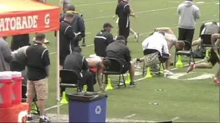 McKay Marshall Nike Combine 40 Yard Dash
