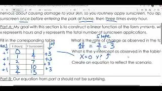 1/14/26 AR Warm Up, Notes Linear Functions Crash Course #mrglee