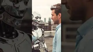 A Man And Robot story💥🤩..#robot #friendship #shortvideo #happy
