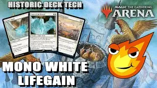 Mono White Lifegain (Only 8 Rares) | Budget MTG Arena Deck Tech