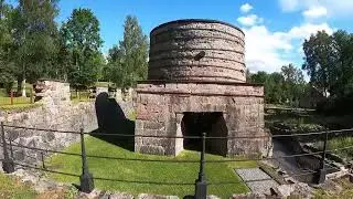 J&auml;rnbruket i Borgvik. Old Ironworks in Sweden