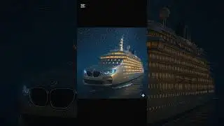 BMW & Giant Ship👉👉👉#cars #bmw #ship #ocean #luxury