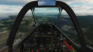Rocket run in P51 - DCS- Marianas Map WW2