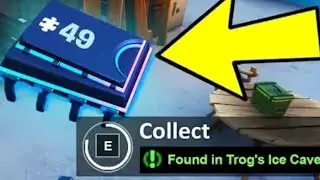 Fortnite: Fortbyte 49 &ndash; Found in Trog&rsquo;s ice cave (Fortnite br)