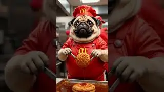 🍟🐶 Dog Chef at Mac D: Fries & Burger Frenzy!