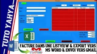 # 02 GESTION FACTURES | Userform Alimenter Listview + Tableau Croisé Dynamique . EXCEL VBA