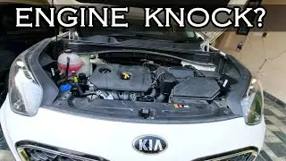 Clicking or knocking noise after turning off the engine in Kia Sportage