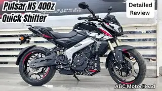 2026 Bajaj Pulsar NS 400z Quick Shifter - Most Detailed Review | On Road Price Colors Mileage Update