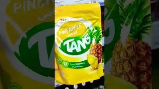😃🍹🍍😋🛒✨Tang Pineapple Powder Juice #shorts || Time with Chilax