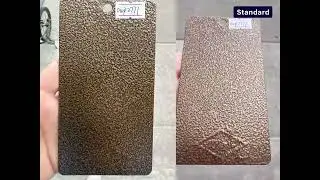 Golden Hammer Texture Powder Coating