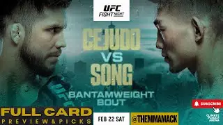 UFC Fight Night Cejudo vs Song Predictions & Full Card Breakdown - UFC  Seattle Betting Tips