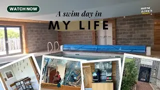 A SWIM DAY IN MY LIFE IN THE UK + VISIT TO JULIOT WELL RETREAT LODGE, UK SUMMER FUN ESCAPE VACATION 