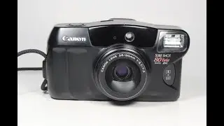 Canon Sure Shot 80 Tele DATE 35mm film camera
