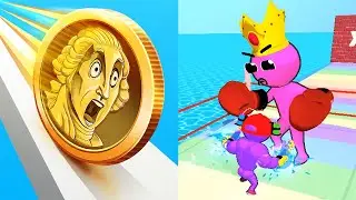 Coin Rush! VS Level Up Runner Android iOS Gameplay (Level 136-140)