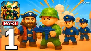 Toy Soldiers - Gameplay Walkthrough Part 1 - Toy Army War Commander io (Android, iOS)