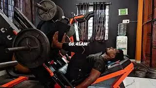 Day-10 / 365 Days //Beast workout for 🦵 legs 💪//@JeetSelalAesthetics#motivation #hardworkworks#gym