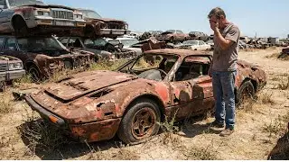ASMR Car Restoration Full Rebuild of Ferrari 308 GTS 1978 from Abandoned Condition to Looking New