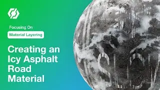 Focusing On Material Layering: Creating an Icy Asphalt Road Material in InstaMAT Studio