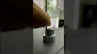 Door handle without base installation #doors #aluminum #home #homedecor