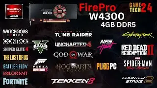 AMD FirePro W4300 Gaming Performance in 2024