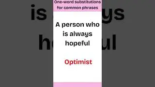 Learn the Meaning of 