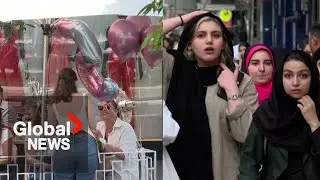 Israelis unfazed after Tehran's attack, Iranians say retaliation proves nation's strength