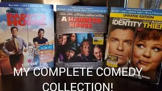 My COMEDY DVD/BLU RAY COLLECTION
