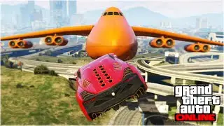 INSANE GTA 5 STUNTS & FAILS (GTA 5 Online Funny Moments)