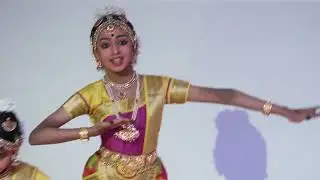 Pushpanjali - Elegant Bharatanatyam Presentation | Annual Day 2025 | Sruthi Music & Melody Stars