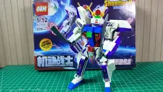 Lego Mech Gundam Driver Explosion Attack 99292-1 Unofficial | Speed Build 206pcs
