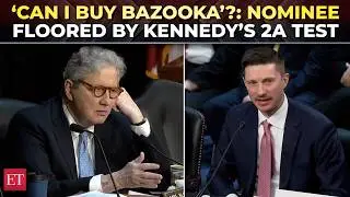 'I want to buy a bazooka...': Kennedy drops bombshell 2nd Amendment hypothetical to judicial nominee