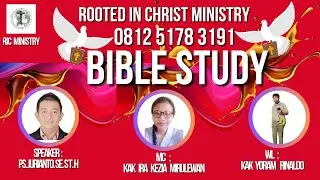 YOUTH BIBLE STUDY ROOTED IN CHRIS MINISTRY. NUH DI JANJIKAN KESLAMATAN ( KEJADIAN 6 : 9 - 22 )