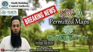 SBCA Permitted Maps for Garden City - Property in Karachi