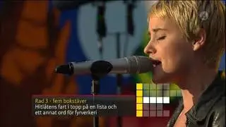 Sahara Hotnights - Cheek To Cheek (Live Sommarkrysset 2011)