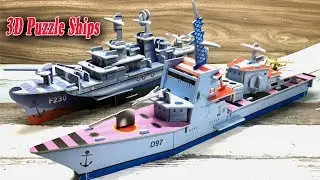 3d Puzzle ship-Frigate And HMS Norfolk Frigate toy