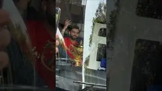 RCB cup celebration 🎊 in Bangalore 💪💪 #rcb #rcbfans #rcbians #royalchallengersbangalore #banglore