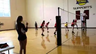 Megan Fitzgerald 2016 volleyball