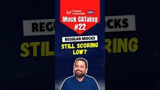 Why Aren&rsquo;t Your Mock Scores Improving? | CAT 2025 Prep Tips & Strategy #clmba #shorts #cat2025