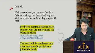 How to Complete ODOP CS Executive | One Day Orientation Program | ICSI | Prof Zubair Jahangir