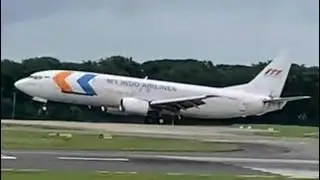 My Indo Airlines#aviation#airplane#planespotting#airport#landing 