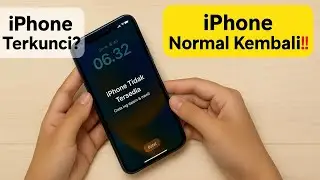 CARA RESET IPHONE TERKUNCI ATAU LUPA SANDI ‼️