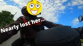 Riding with my Girlfriend (Nearly lost her...)