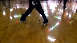 Practicing in Jacksonville skating rink