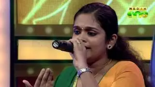 Pathinalam Ravu Season 5 | Theertha - Song'മിഴി നീരിൻ കവിളത്ത്‌' (Epi10 Part1)