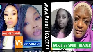Jocy Banks Sistas Jackie, and You naildit react to the Queens Domain and Moe 3 baby mother Ashley