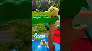 Emma's water toys #emma #summer #toys #toysshorts #pawpatrol #peppapig
