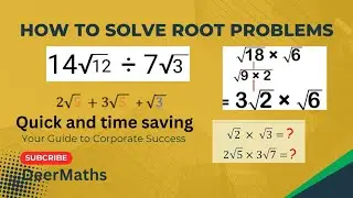 Square Root Trick #DeerMaths #square #root #trick