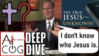 RCG: David Pack's broadcast: True Jesus Uknown. Gets investigated in a Deep Dive from Ai-COG.