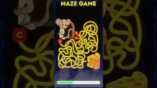 Ultimate Maze Challenge #shorts #maze #mazegame #mazegaming #riddles #brainteasers #iq  #games #quiz